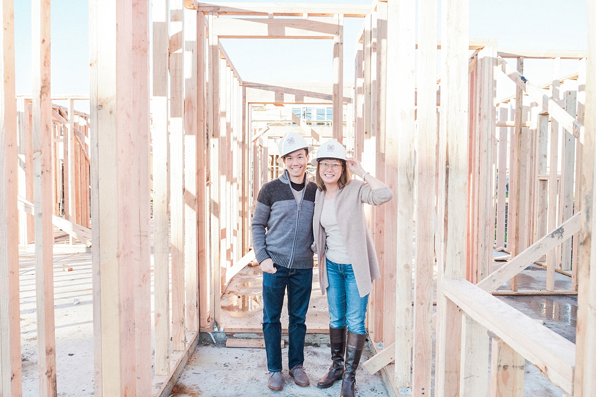 First Floor House Framing | © Life in Sonoma Wine Country - http://www.lifeinsonomawinecountry.com