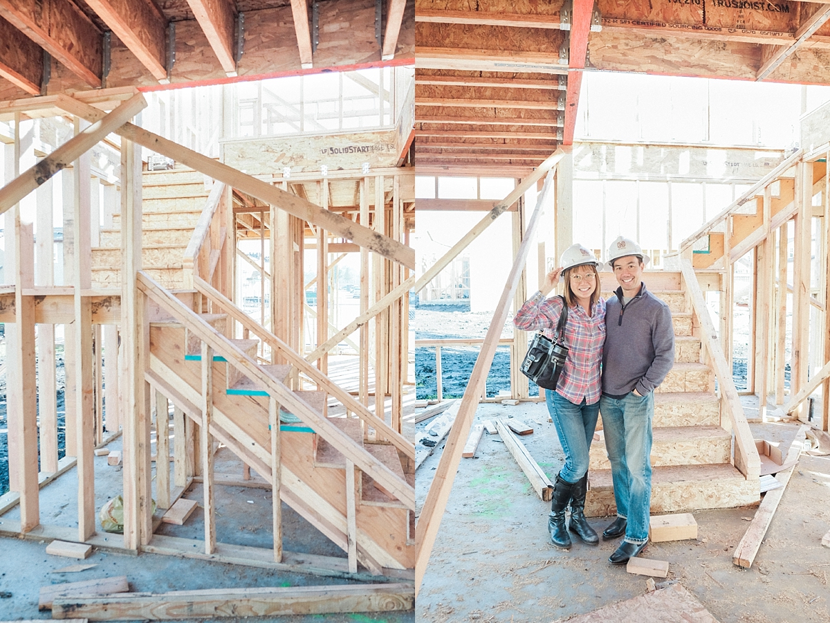 Second Floor House Framing | © Life in Sonoma Wine Country - http://www.lifeinsonomawinecountry.com