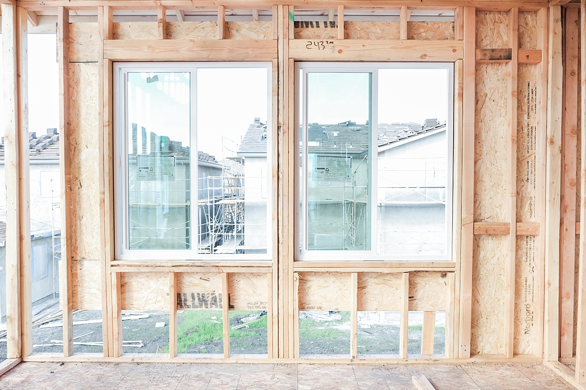 Double window in our master bedroom