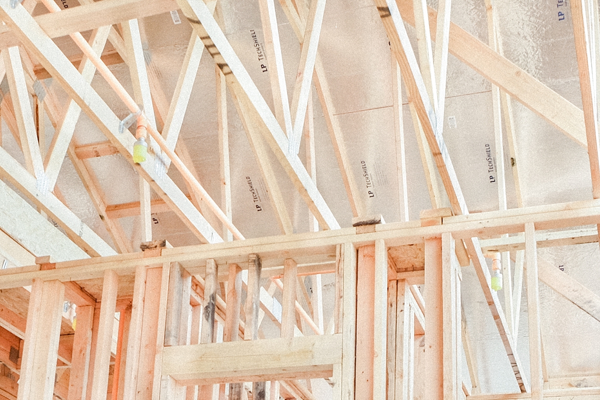 Sprinklers in ceiling