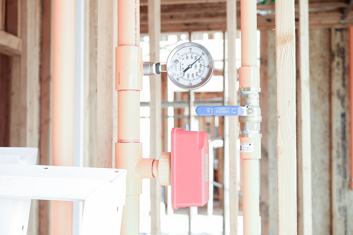 Frame walk at the new house