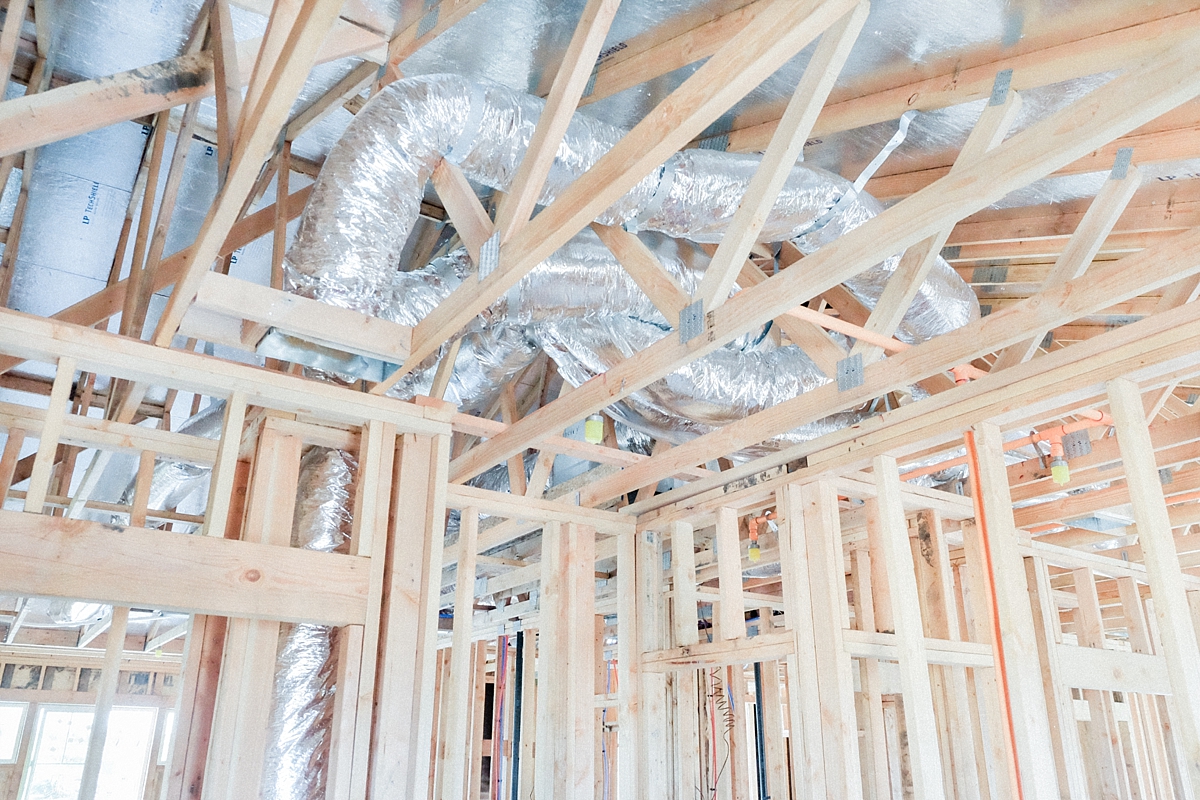 Air vents and fire sprinklers