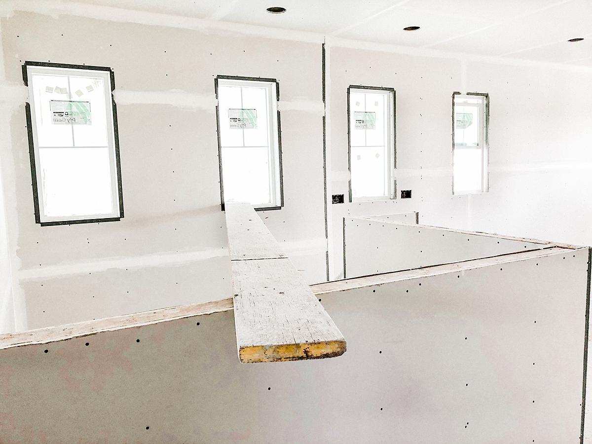 Interior drywall - upstairs loft