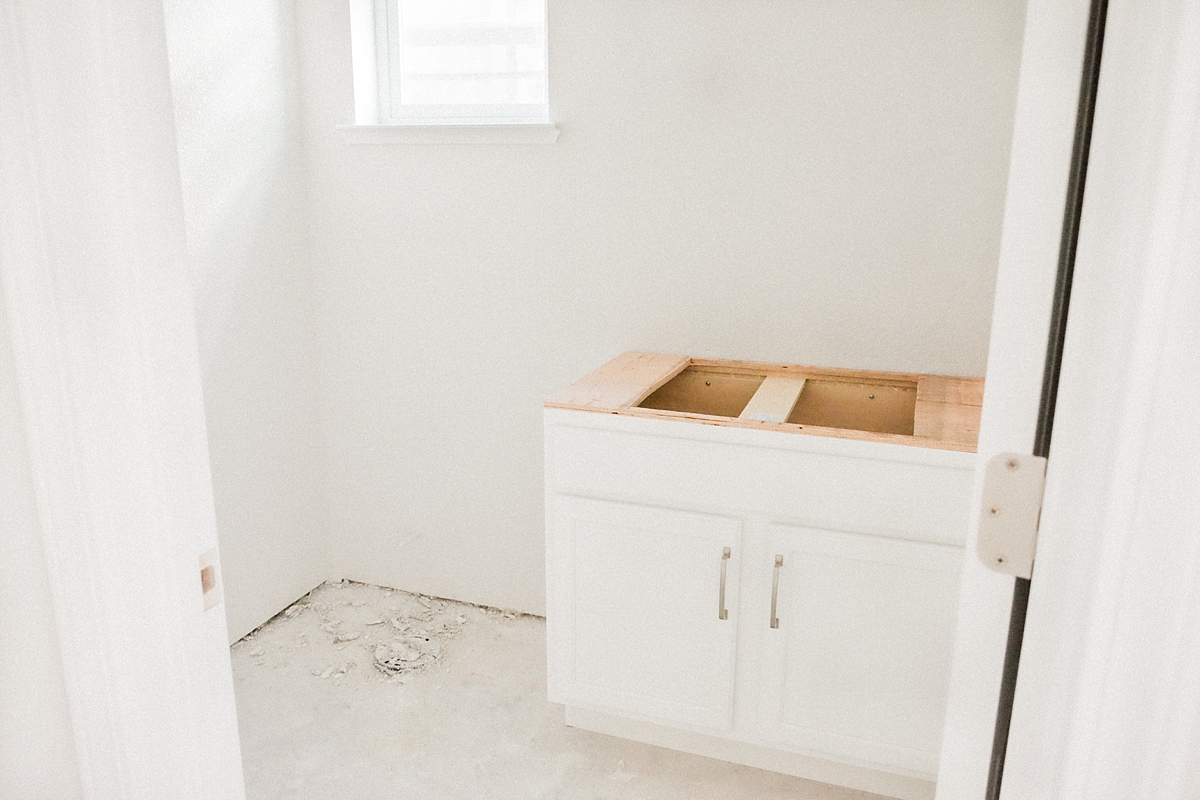 Ground floor powder room