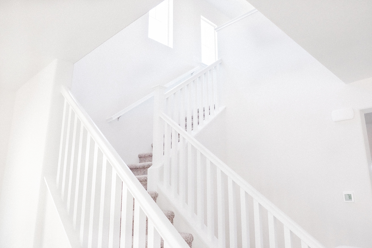 Stairs going up to 2nd floor