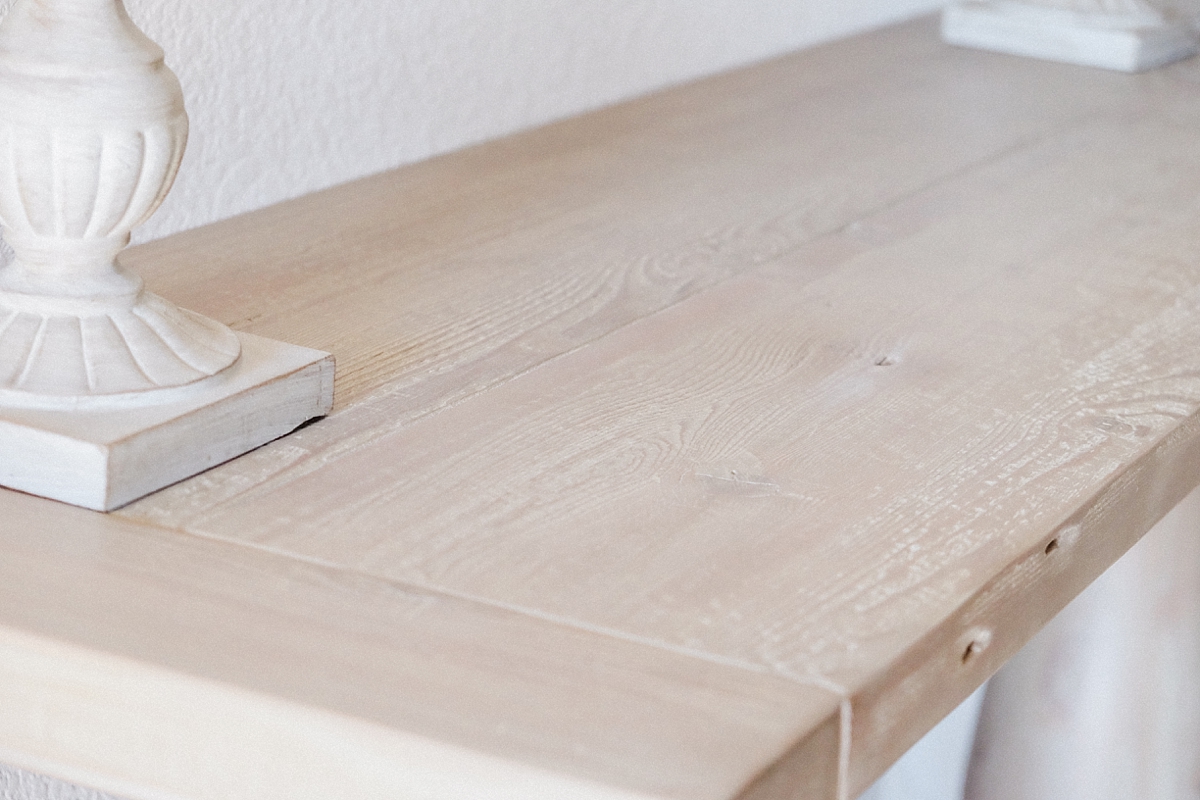 Entryway console table