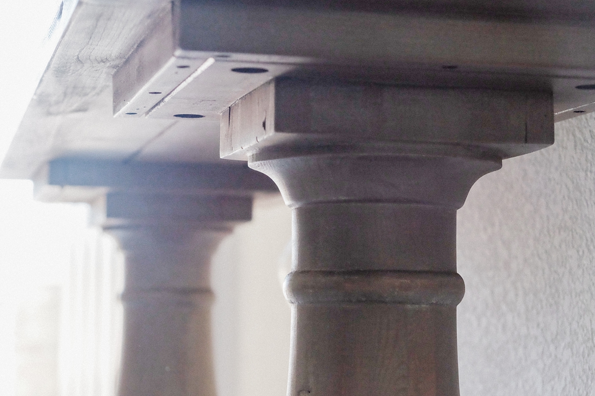 Entryway console table